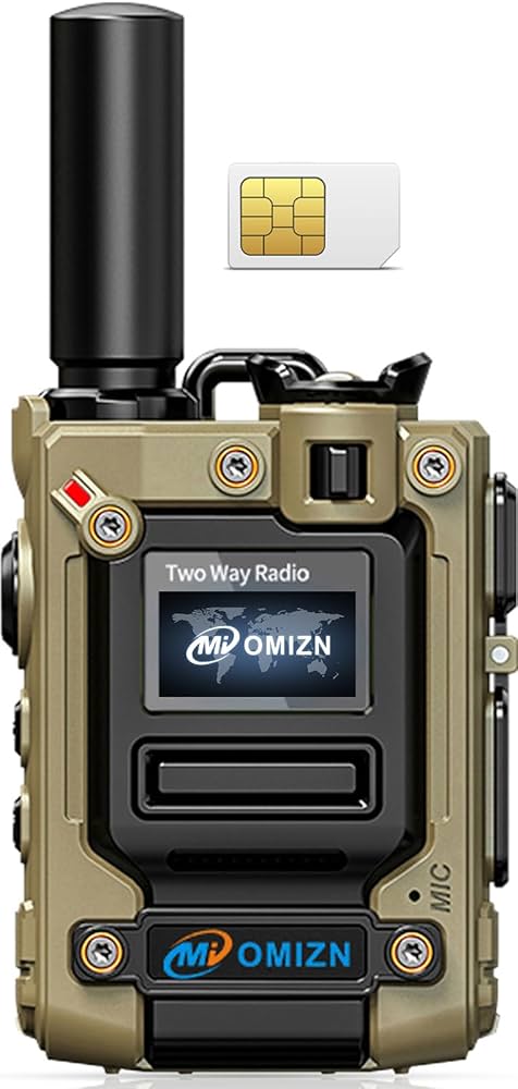 Amazon.com: OMIZN 4G Walkie Talkies Unlimited Range IP65